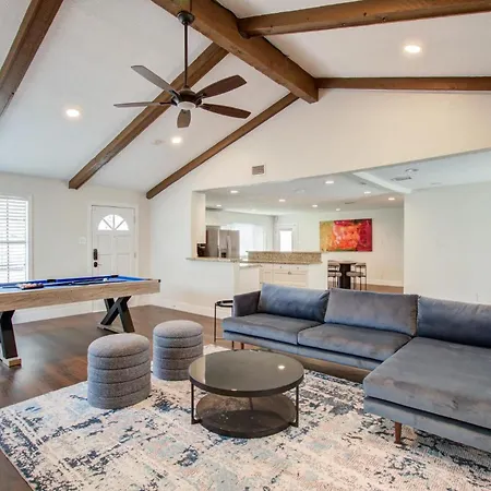 Unique Updated Heights Bungalow With Large Private Yard & Pool Table